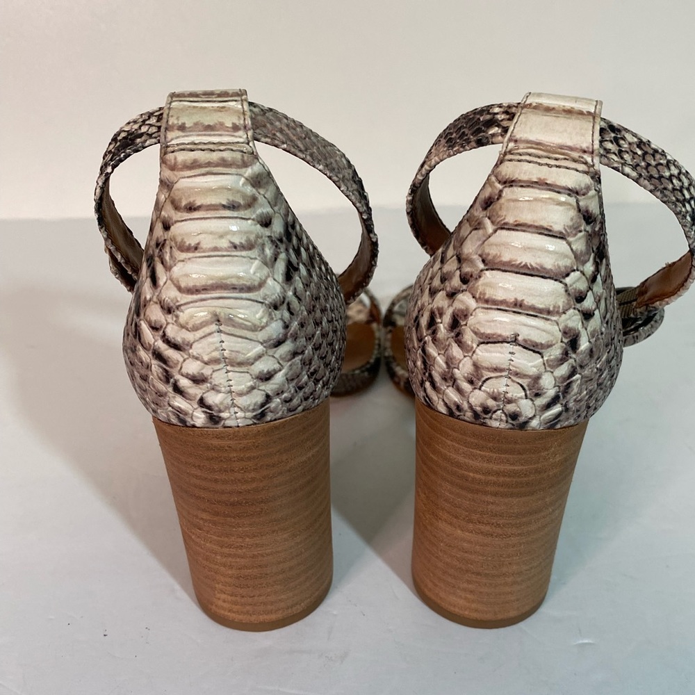 Steve Madden Sara Snakeskin Sandals size 8 NWOT - Picture 8 of 11